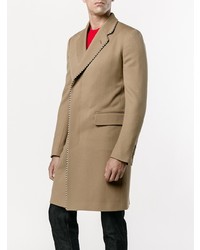 Gucci Double Breasted Coat Nude Neutrals