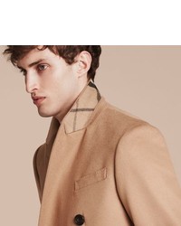 Burberry Double Breasted Tailored Cashmere Coat