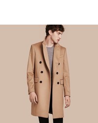 burberry double breasted cashmere coat