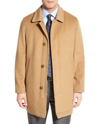 Hart Schaffner Marx Douglas Modern Fit Wool Cashmere Overcoat
