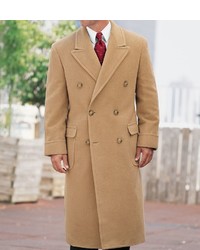 Executive Full Length Double Breasted Camelhair Topcoat