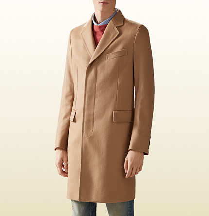 Gucci Classic Beaver Overcoat, $2,100 | Gucci | Lookastic