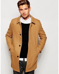 Selected Homme Unstructured Wool Overcoat