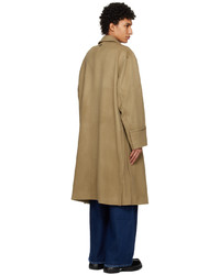 Wooyoungmi Khaki Single Breasted Coat