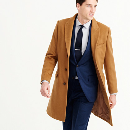 J.Crew Ludlow Peak Lapel Topcoat In Wool Cashmere, $450 | J.Crew ...