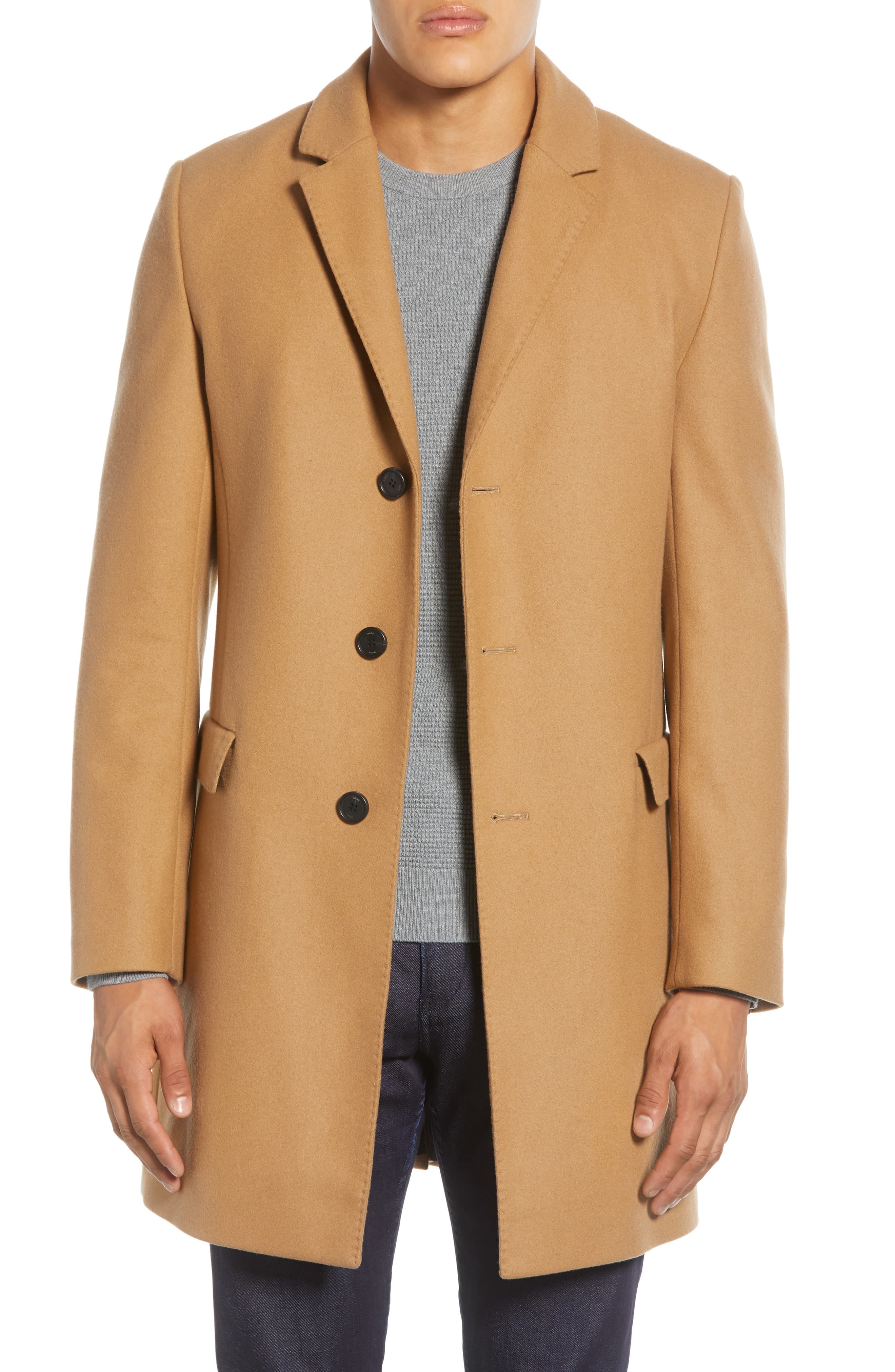 Hugo Migor Wool Blend Coat, $149 | Nordstrom | Lookastic