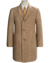 Hickey Freeman Modelcurrentbrandname Fancy Topcoat Wool