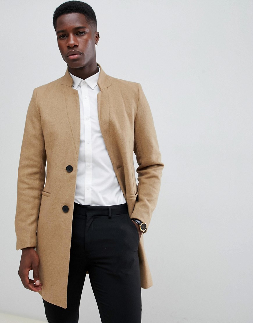 ONLY & SONS Overcoat, $50 | Asos | Lookastic