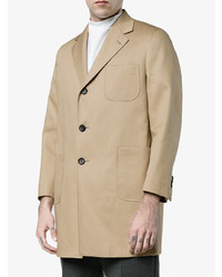 Thom Browne Silk Single Breasted Two Button Overcoat