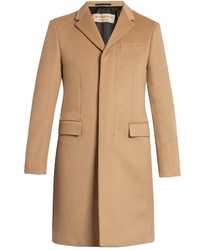 Burberry Single Breasted Wool And Cashmere Blend Coat