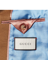 Gucci Slim Fit Double Breasted Cashmere Overcoat