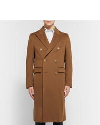 Gucci Slim Fit Double Breasted Cashmere Overcoat