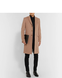 Givenchy Slim Fit Wool And Cashmere Blend Coat