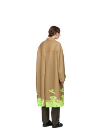 Valentino Tan Undercover Edition Time Traveller Coat