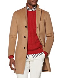 Suitsupply Vicenza Camel Overcoat