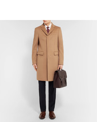 Burberry Virgin Wool And Cashmere Blend Overcoat