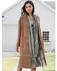 Pendleton Long Plaid Coat