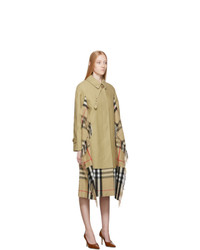 Burberry Tan Blanket Coat