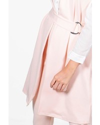 Boohoo Aimee Belted D Ring Sleeveless Duster