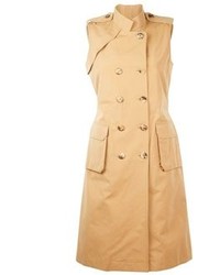 Band Of Outsiders Coated Sleeveless Trench