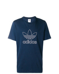 camiseta adidas azul marino