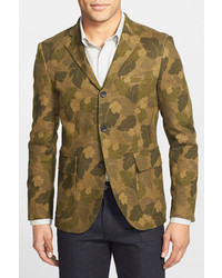 Camouflage Cotton Blazer