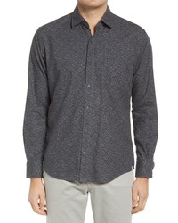 Charcoal Argyle Long Sleeve Shirt