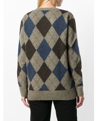 Polo Ralph Lauren V Neck Argyle Sweater