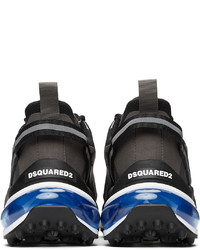 DSQUARED2 Black Bubble Sneakers