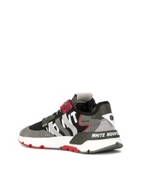 Adidas By White Mountaineering Colour Block Panelled Sneakers