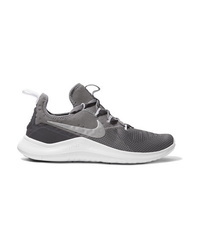 Nike Free Tr 8 Stretch Knit And Mesh Sneakers