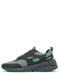 Diesel Gray Green S Serendipity Sport Sneakers