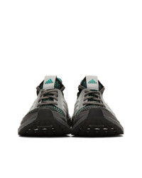 adidas Originals Grey And Green Ultraboost 19 Sneakers