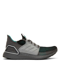 adidas Originals Grey And Green Ultraboost 19 Sneakers
