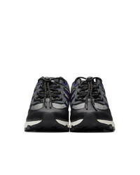 Ps By Paul Smith Grey And Purple Roscoe Sneakers