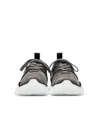 Givenchy Grey Jaw Sock Sneakers