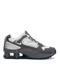 Nike Grey Shox Enigma Sneakers