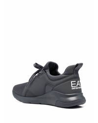 Ea7 Emporio Armani Logo Print Low Top Sneakers