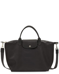 Longchamp Le Pliage Neo Medium Handbag With Strap Gray