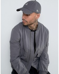 NEW ERA 9FORTY NY ADJUSTABLE CAP IN GRAY - GRAY. #newera #  Mens outdoor  jackets, Caps outfit men, New era cap outfit men