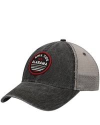 LEGACY ATHLETIC Black Alabama Crimson Tide Sunset Dashboard Trucker Snapback Hat At Nordstrom
