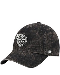 '47 Black Tennessee Titans Gamut Clean Up Adjustable Hat At Nordstrom