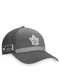 FANATICS Branded Charcoal Toronto Maple Leafs Home Ice Snapback Hat At Nordstrom