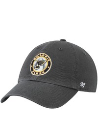 '47 Charcoal St Louis Blues Alternate Logo Clean Up Adjustable Hat At Nordstrom