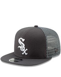New Era Graphite Chicago White Sox Mesh Fresh 9fifty Adjustable Snapback Hat At Nordstrom
