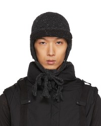 Hyein Seo Grey Wool Tassel Cap