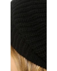 1717 Olive Cashmere Rib Slouch Beanie