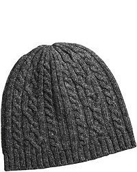 Auclair Cable Knit Beanie Hat Merino Wool