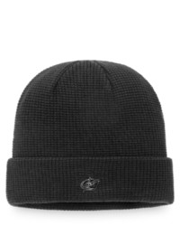 FANATICS Branded Black Columbus Blue Jackets Authentic Pro Black Ice Cuffed Knit Hat At Nordstrom