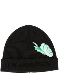 J.W.Anderson Snail Embroidered Logo Beanie